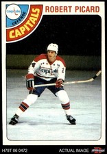 1978 Topps #39 Robert Picard Capitals-Hockey RC 8 - NM/MT
