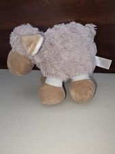 Dan Dee Sheep/ Lamb Stuffed Animal Brown and Tan Plush
