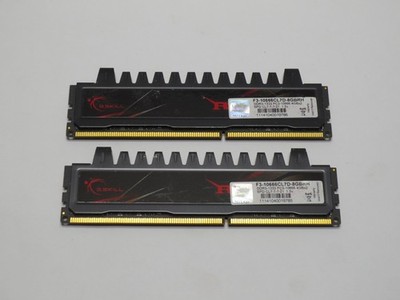 G.Skill Ripjaws 8GB (2x4GB) PC3-10666 DDR3 PC Memory RAM, F3-10666CL7D-8GBRH