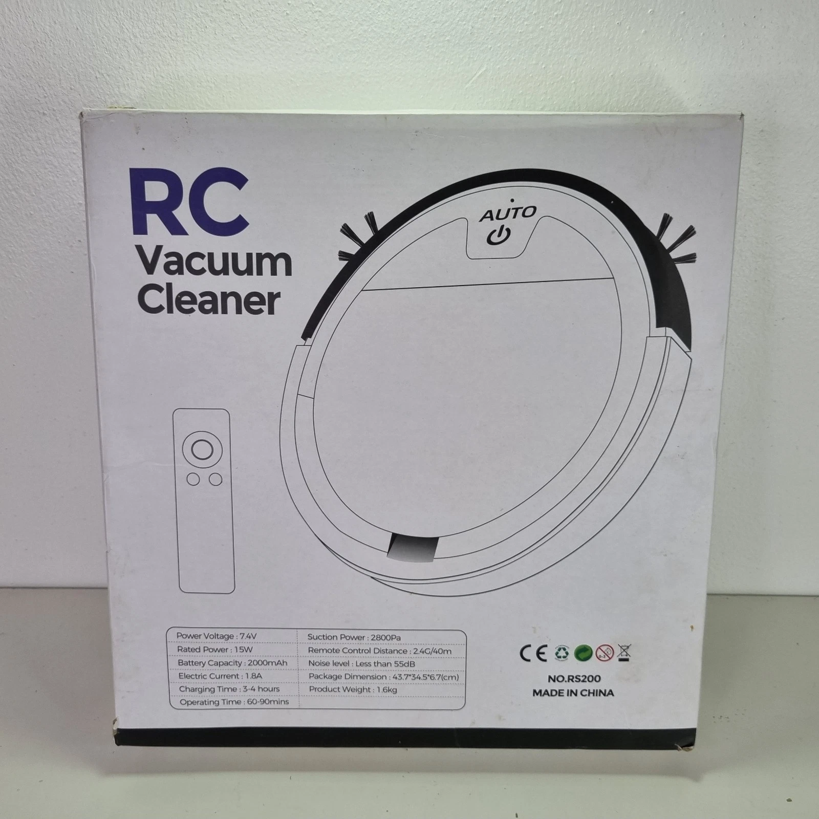 RC Robot Vacuum Cleaner - Boxed + FREE POST