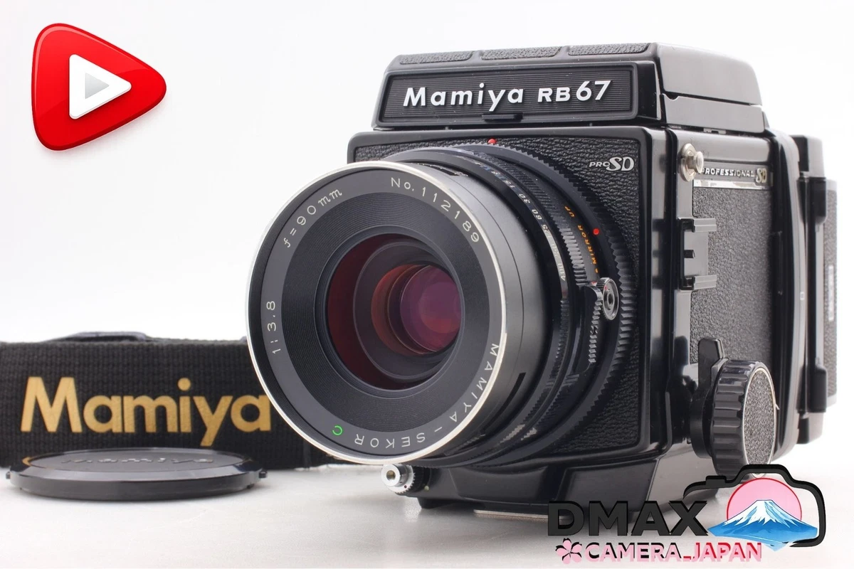 フィルムカメラ MAMIYA RB67 PRO SD + 127mm F3.8 Used Mamiya RB67 Pro S Camera Kit with 127mm f3.8 Lens | Blue Moon