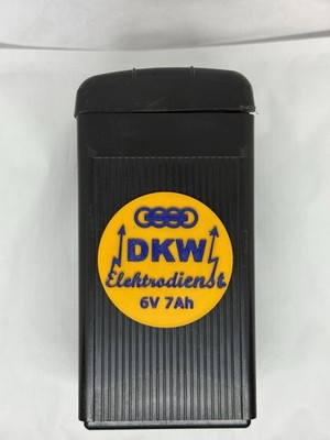 Plakette für Batterie DKW No.5 SB KS KM NZ RT