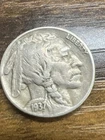 1937 Buffalo Nickel Full Date, Actual Coin, Good Deal Checkout All My Buffaloes