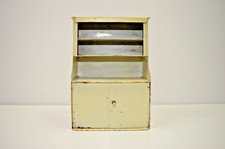 antike Anrichte aus Blech Küchenschrank Küchenmöbel Buffet 9196