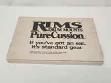 Rims Purecussion 13" 6 Hole Black Floating Tom Mount NEW