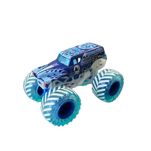 Monster Jam Fire & Ice Grave Digger Monster Truck 1:64 Die-Cast Spin Master - Picture 2 of 12