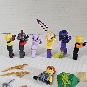 Huge Lego Ninjago Lot 70750 70747 70735 70733 70731 70601 9443