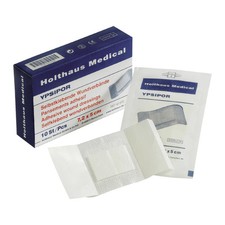 Holthaus Ypsipor Wundverband 7,2 x 5 cm, 50 St&uuml;ck  steril | Packung (50 St&uuml;ck)