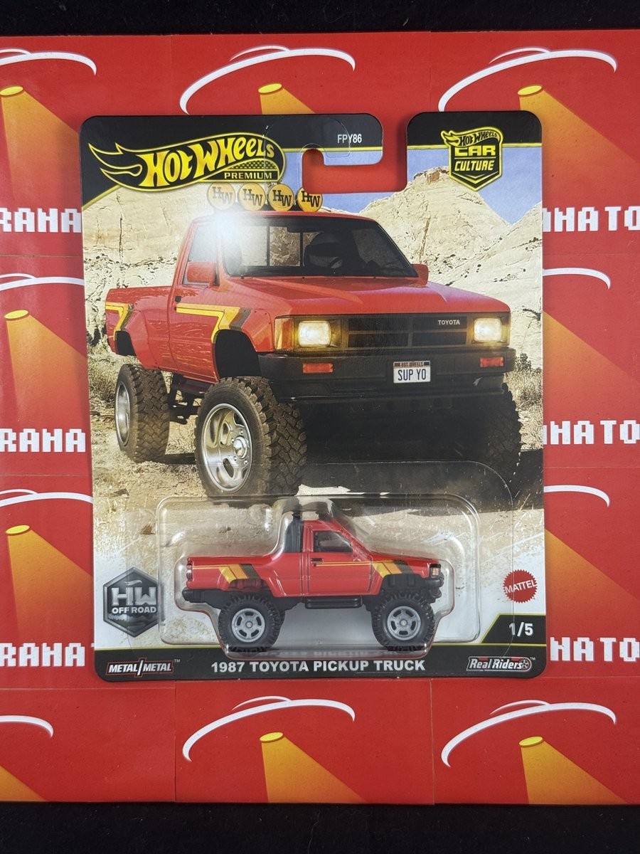 1987 Toyota Pickup Truck 2025 Hot Wheels Car Culture HW Off Road