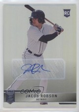 2022 Panini Chronicles Elite Auto Jacob Robson #28 Auto 0zt4