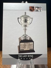 1990-91 Pro Set Hockey #378 THE LADY BYNG TROPHY Brett Hull