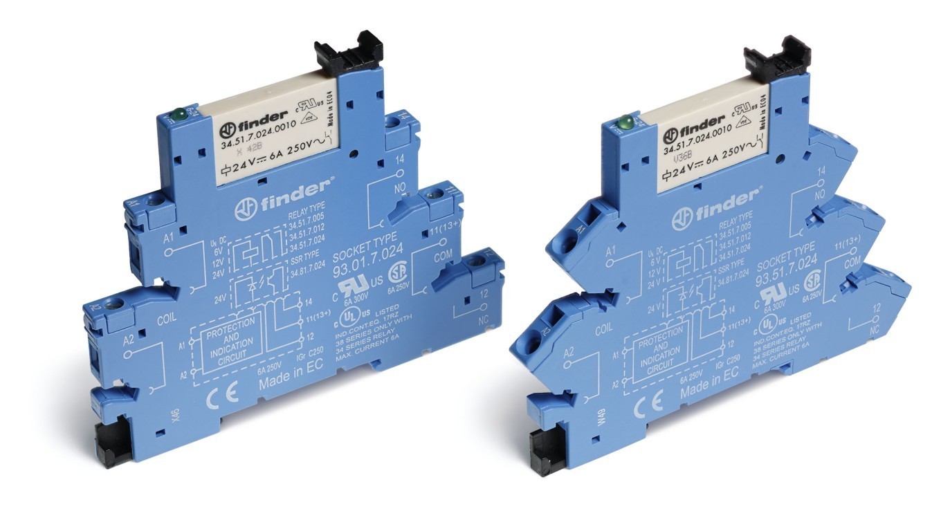 Relay Coupling Module 6.2mm, 1P 6A 38.51.0.048.0060