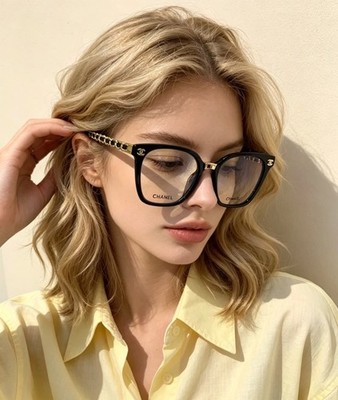 Chanel Eyeglasses Frame, Black .Ch0769, 50,20,140.Woman.(sale Price)