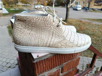 Men JOOP! boots beige leather 43