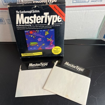 New Sealed Master Type Rom Cartridge For Commodore 64 Computer Brand Typing Game