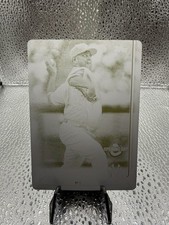2019 Topps Opening Day James Paxton Yellow 1/1 Printing Plate