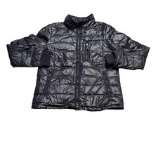     J.Crew Lightweight Down Puffer Jacket Black S    