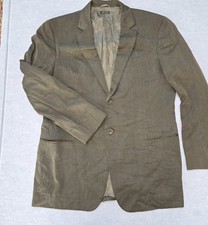 Armani Collezioni Men's Brown Sport Coat Blazer Size Large 46 Regular