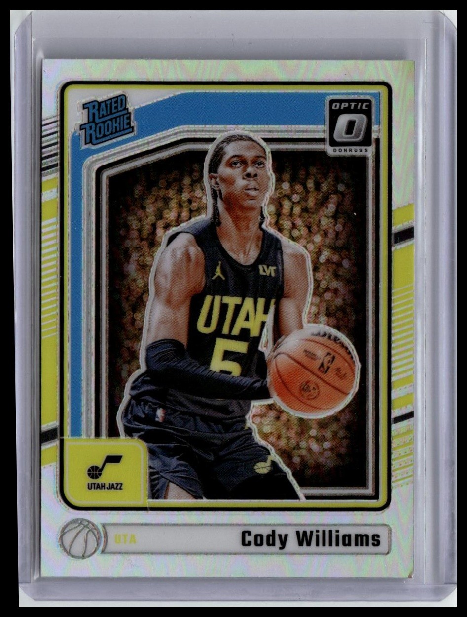 2024-25 Donruss Optic #298 Cody Williams Holo