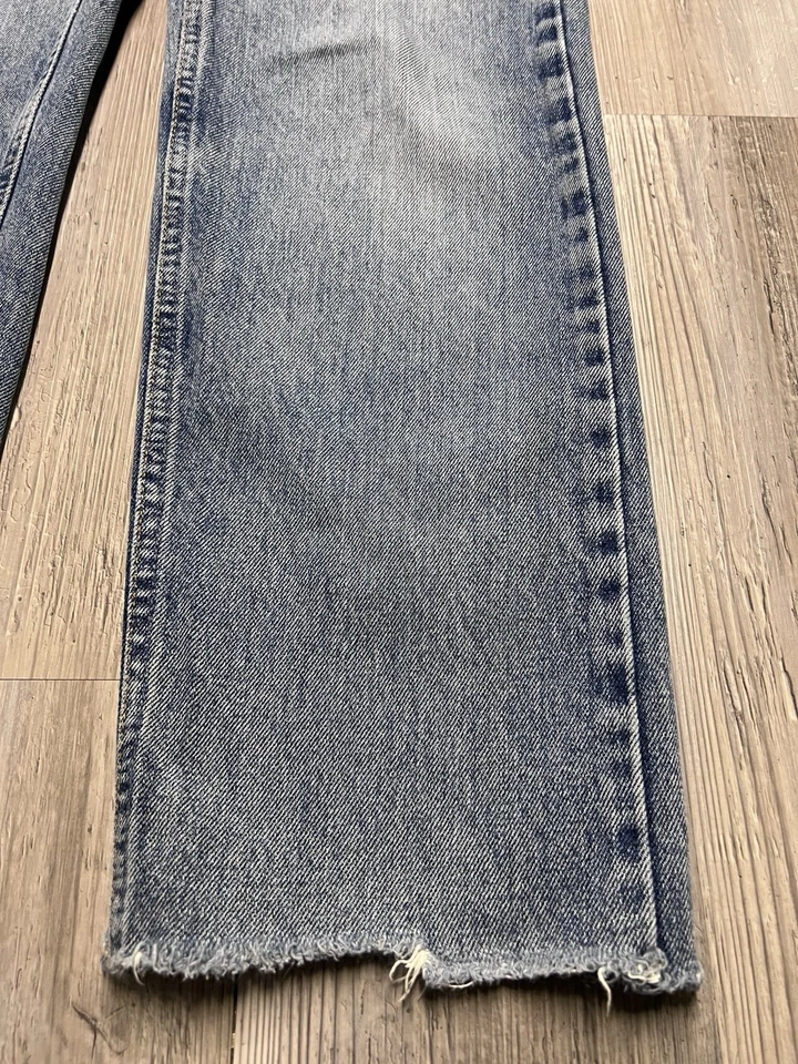 Винтажные женские джинсы GAP специальный выпуск с заниженной талией размер 6 на пуговицах сделано в США - Изображение 3 из 4