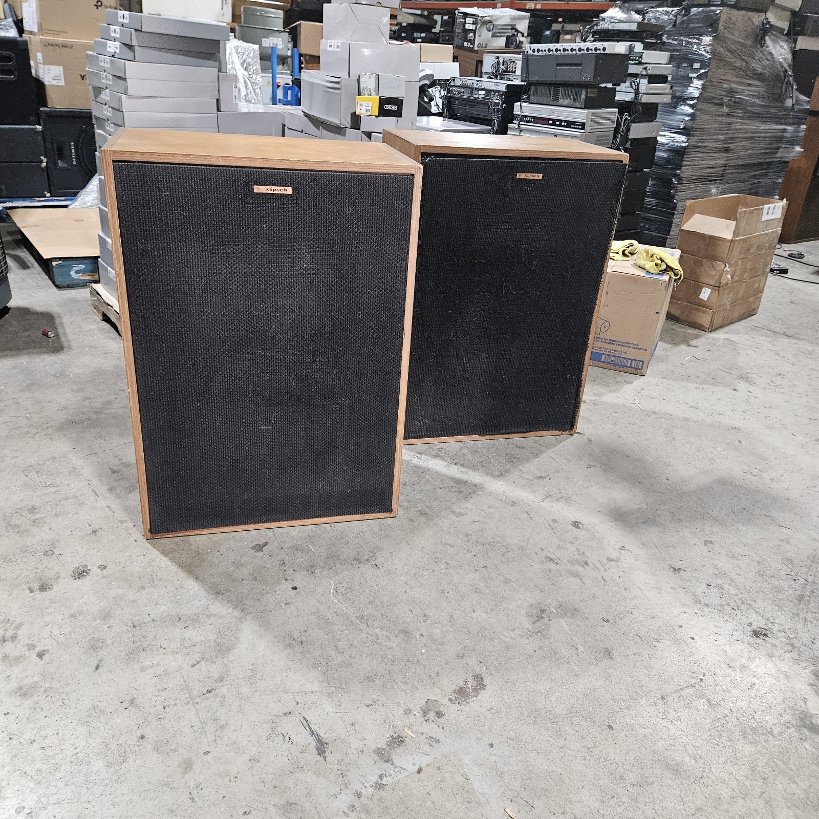 Klipsch Cornwall II vintage audio equipment - eBay listing photo 1