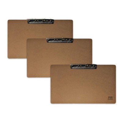 Paper Merlin Ledger Clipboards 19 x 11 Horizontal MDF 11x17 Clipboard Brown