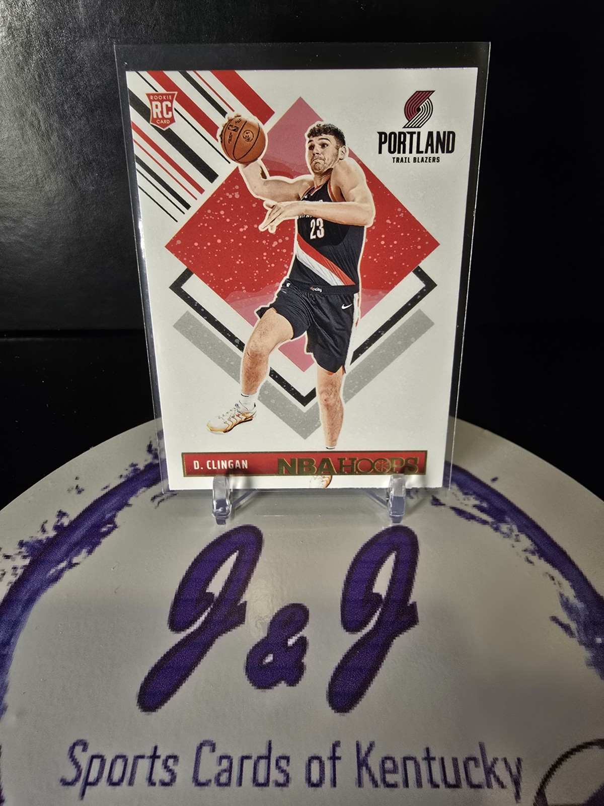 2024-25 Panini NBA Hoops Winter Donovan Clingan Rookie RC Tribute #293 QTY