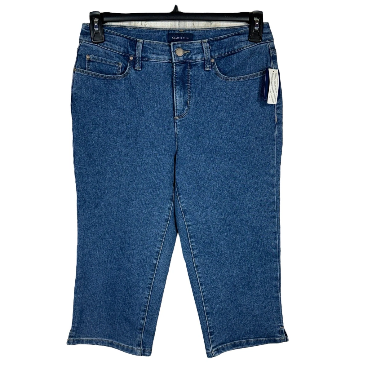 Jean femme SALSA Secret Glamour Capri - Taille haute - Skinny - Blanc Blanc - Prêt-à-Porter
