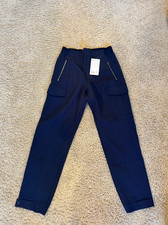 NWT Athleta Endless Cargo Pant, 6, Navy Originally 129 