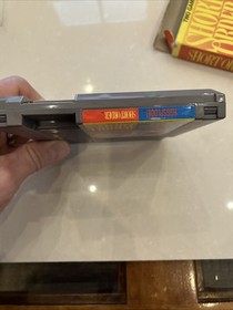 Short Order/Eggsplode NES Box Game and Manual!!  Authentic!  Nintendo