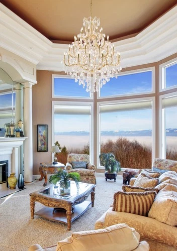 Elegant Lighting 2800G46/RC Maria Theresa 49 Light 46"W Crystal - Chrome - Picture 4 of 12