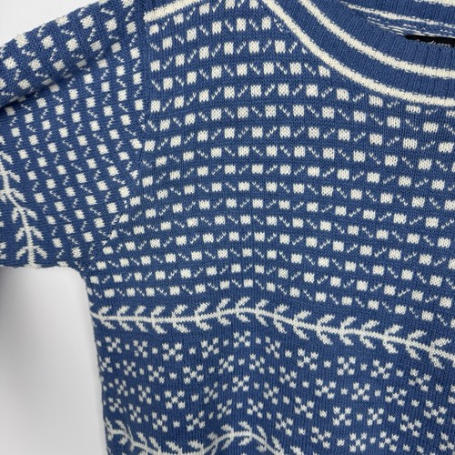Suéter Pullover Gudrun Sjoden Mujer Floral Noruega Estilo Algodón Lana L - Imagen 9 de 22