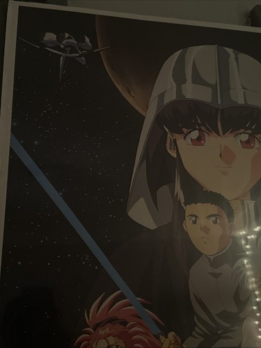 Vintage Y2K NEU Tenchi Muyo Skorpion Poster Poster mit Tafel Anime 1992-2000 - Bild 6 von 10