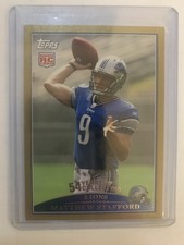 Super Bowl Champion! Top Matthew Stafford Rookie Cards to Collect 29