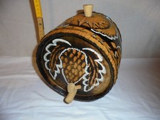 kleines Holzfass-Weinfass , Deko