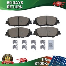 Front Ceramic Brake Pad Sets For 2019 - 2024 Toyota Corolla Toyota Prius 2023 Front Ceramic Brake Pad Sets For 2019 - 2024 Toyota Corolla Toyota Prius 2023