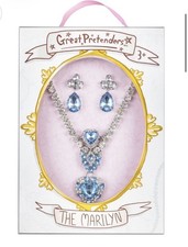 Great Pretenders The Marilyn 4 set Heart-Shaped Blue Diamond Brand New