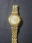 Mens Vntg Seiko KINETIC 5M42-0A19 Exhibition Back Watch Gold Tone. NICE. 🔥