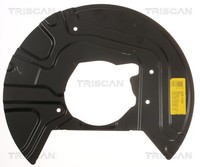 Spritzblech Bremsscheibe Triscan 8125 11121 Aluminium FüR Bmw X3 E83 Xdrive