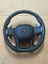 Oem 2021-2024 Dodge Ram 1500 Steering Wheel Black