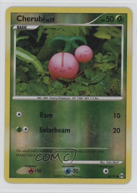 Cherubi Reverse Foil Pokémon Platinum Arceus #60 2009