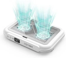 Nail Dust Collector Portable Low Noise LED Power Displa F/ Nails Art Salon Home