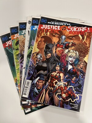Justice League Vs Suicide Squad #1-6 Complete Set HIGH-GRADE Lobo ...