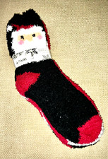 New Women's 3 pr Fuzzy ChRiStMaS Slipper SOCKS One Size NWT