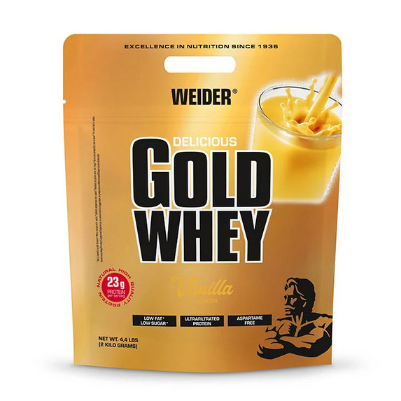 2950 еврокг Weider Delicious Gold Сывороточный протеин 2000 г Eiweiss BCAA Beutel 11290₽