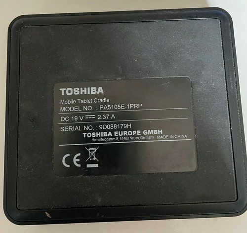 Toshiba Mobile Tablet Cradle PA5105E-1PRP senza alimentatore - Foto 2 di 3