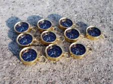 Antique Nautical Brass Campass key Chain Set. Lot of 10 Pic Beast For Gift Item