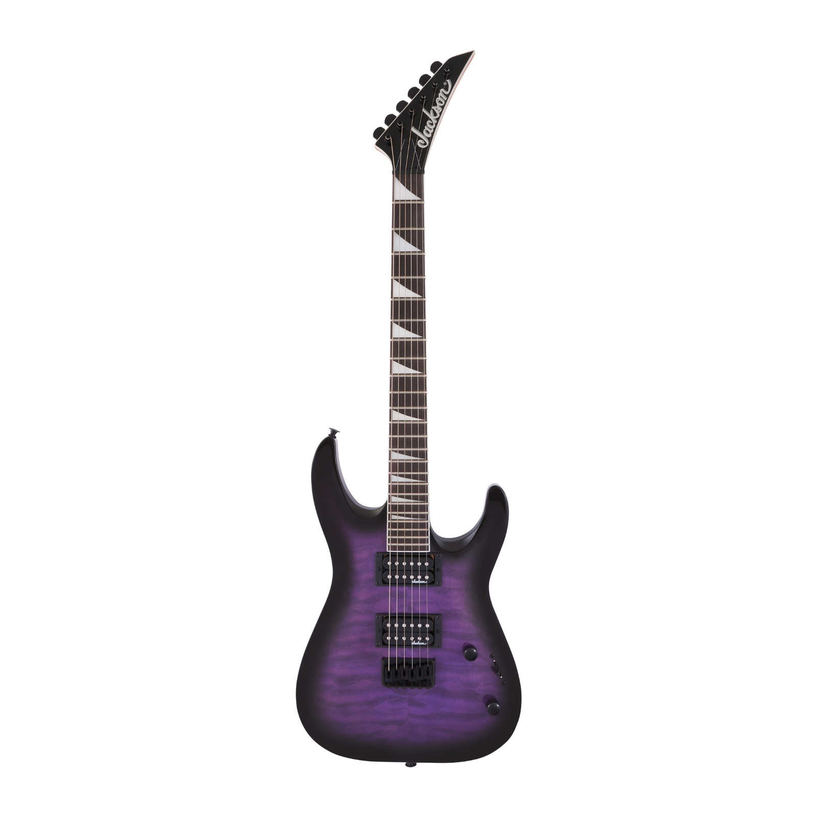 Гитара Jackson JS Series Dinky Arch Top JS32Q DKA HT Transparent Purple Burst