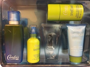 CANDIES-Men-039-s-4-Pcs-GIFT-SET-3-4-OZ-BOTTLE-100-AUTHENTIC-RARE-NO-BODY-WASH