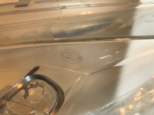 Mercedes W212 E350 E400 E500 E550 E63 AMG RIGHT Headlamp Lens Cover OEM 09-13 - Picture 3 of 7